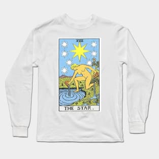 The Star Tarot Long Sleeve T-Shirt